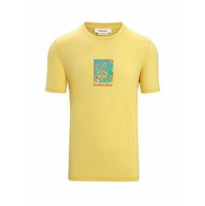 ICEBREAKER Mens Tech Lite II SS Tee Wildflower Bloom, Summer velikost: M