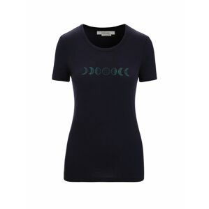 ICEBREAKER Wmns Tech Lite II SS Tee Moon Phase, Midnight Navy velikost: L