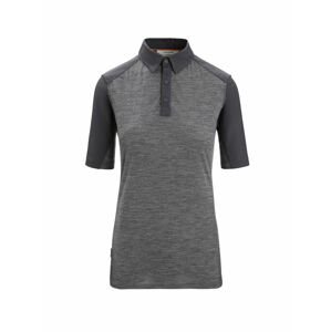 ICEBREAKER Wmns Hike SS Top, Gritstone Heather/Monsoon velikost: L