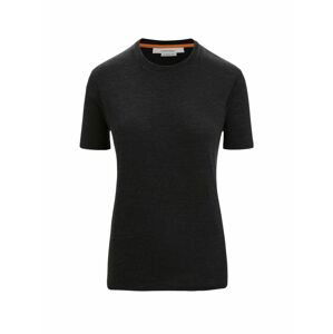 ICEBREAKER Wmns Merino Linen SS Tee, Black velikost: L