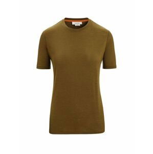 ICEBREAKER Wmns Merino Linen SS Tee, Algae velikost: L