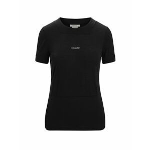 ICEBREAKER Wmns ZoneKnit SS Tee, Black velikost: S