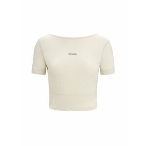 ICEBREAKER Wmns ZoneKnit SS Scoop Back Tee, Chalk velikost: M