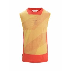 ICEBREAKER Mens ZoneKnit™ Tank GEODETIC, Summer/Vibrant Earth/Aop velikost: L