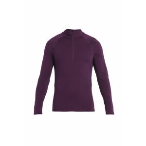 ICEBREAKER Mens 300 MerinoFine Polar LS Half Zip, Nightshade velikost: L