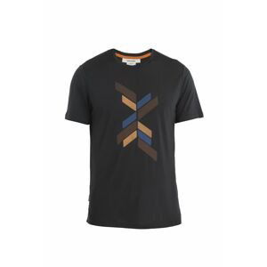 ICEBREAKER Mens Merino 125 Cool-Lite Sphere II SS Tee Le, Black velikost: L