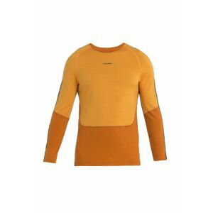 ICEBREAKER Mens Merino 200 Sonebula LS Crewe, Earth/Solar/Loden velikost: L