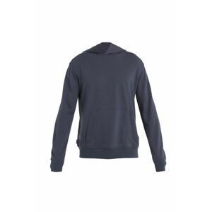 Pánská merino mikina s kapucí ICEBREAKER Mens Merino Shifter II LS Hoodie, Graphite velikost: M