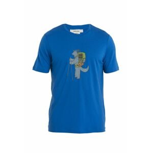 ICEBREAKER Mens Merino 150 Tech Lite II SS Tee Tech Head, Lazurite velikost: L