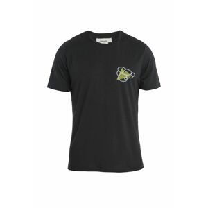 ICEBREAKER Mens Merino 150 Tech Lite II SS Tee Community, Black velikost: L