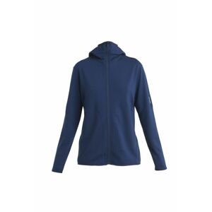 ICEBREAKER Wmns Merino 560 Realfleece Elemental II LS ZH, Royal Navy velikost: XS