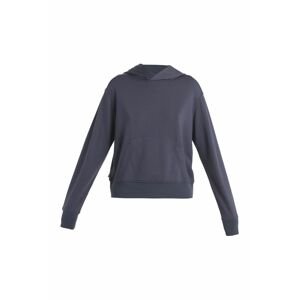 ICEBREAKER Wmns Merino Crush II LS Hoodie, Graphite velikost: M