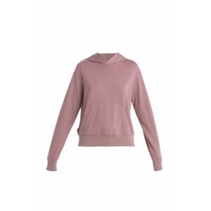 ICEBREAKER Wmns Merino Crush II LS Hoodie, Crystal velikost: L