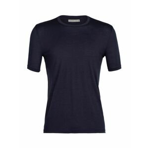 pánské merino triko krátký rukáv ICEBREAKER Mens Tech Lite II SS Tee, Midnight Navy velikost: M