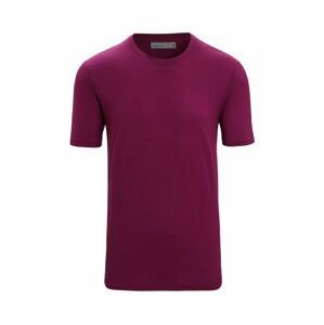 ICEBREAKER Mens Tech Lite II SS Tee, Go Berry velikost: M