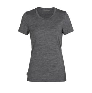 dámské merino triko krátký rukáv ICEBREAKER Wmns Tech Lite II SS Tee, Gritstone Heather velikost: L