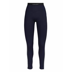 dámské merino spodky ICEBREAKER Wmns 200 Sonebula Leggings, Midnight Navy/Snow velikost: S