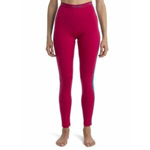 ICEBREAKER Wmns 200 Oasis Sonebula Leggings, Electron Pink/Flux Green velikost: XS