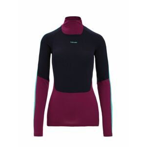 ICEBREAKER Wmns 200 Sonebula LS High Neck, Go Berry/Midnight Navy velikost: S