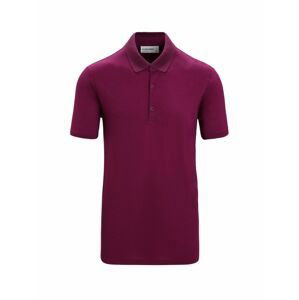 ICEBREAKER Mens Tech Lite II SS Polo, Go Berry velikost: L