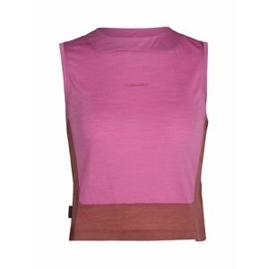 dámské merino tílko ICEBREAKER Wmns ZoneKnit Tank, Cosmic/Grape/Cb velikost: M