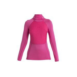 ICEBREAKER Wmns ZoneKnit Insulated LS Hoodie, Tempo velikost: XL