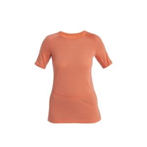 ICEBREAKER Wmns 125 ZoneKnit™ SS Crewe, Tang/Praline/Cb velikost: XS