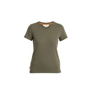 ICEBREAKER Wmns Central Classic SS Tee, Loden velikost: XL