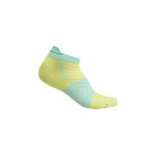 ICEBREAKER Mens Merino Run+ Ultralight Micro, Hyper/Aura velikost: L