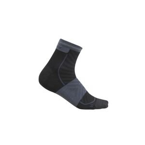 ICEBREAKER Mens Merino Run+ Ultralight Mini, Black/Graphite velikost: M