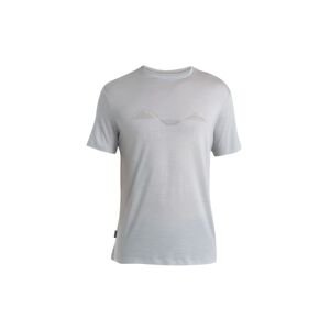 ICEBREAKER Mens Merino 125 Cool-Lite™ Sphere III SS Tee Trail Climb, Ether velikost: M