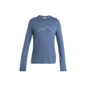 ICEBREAKER Mens Merino 150 Tech Lite III LS Tee Peak Glow, Dawn velikost: S