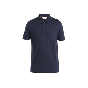 ICEBREAKER Mens Merino 150 Tech Lite III SS Polo, Midnight Navy velikost: L