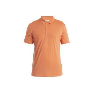 ICEBREAKER Mens Merino 150 Tech Lite III SS Polo, Ember velikost: M