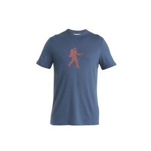 ICEBREAKER Mens Merino 150 Tech Lite III SS Tee Trail Hiker, Dawn velikost: M