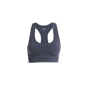 ICEBREAKER Wmns Merino Seamless Active Bra, Graphite velikost: XS