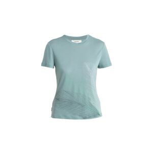 Dámské merino triko krátký rukáv ICEBREAKER Wmns Merino Core SS Tee Plume, Cloud Ray velikost: XS