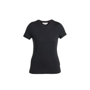 Dámské merino triko krátký rukáv ICEBREAKER Wmns Merino 150 Tech Lite III SS Tee, Black velikost: L