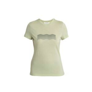 ICEBREAKER Wmns Merino 150 Tech Lite III SS Tee Contour Waves, Glazen velikost: M