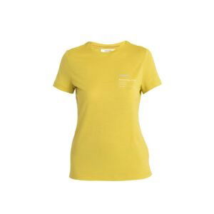 ICEBREAKER Wmns Merino 150 Tech Lite III SS Tee Natural Run Club 2.0, Lux velikost: M