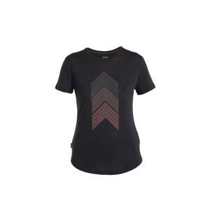 ICEBREAKER Wmns Merino 125 Cool-Lite™ Sphere III SS Tee Peak Sprint, Black velikost: S