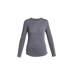 ICEBREAKER Wmns Merino 125 Cool-Lite™ Sphere III LS Tee, Midnight Navy Heather velikost: M