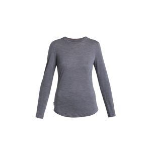 ICEBREAKER Wmns Merino 125 Cool-Lite™ Sphere III LS Tee, Midnight Navy Heather velikost: XS