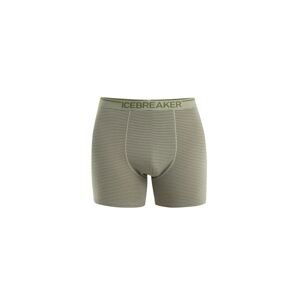 ICEBREAKER Mens Anatomica Boxers, Lichen/Loden velikost: L