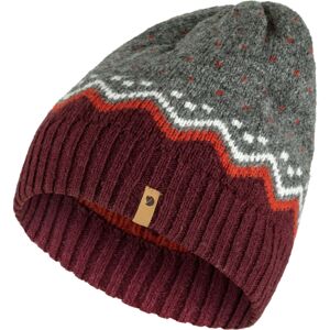 Unisex čepice FJÄLLRÄVEN Övik Knit Hat, Dark Garnet (vzorek) velikost: OS (UNI)