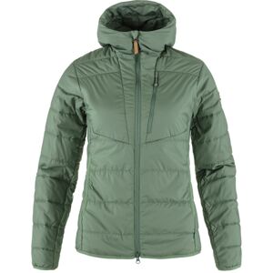 FJÄLLRÄVEN Keb Padded Hoodie W, Patina Green (vzorek) velikost: S