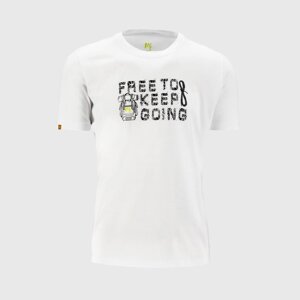 KARPOS M Crocus T-Shirt, White velikost: L