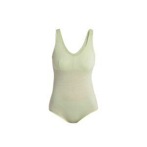 ICEBREAKER Wmns Queens Tank Bodysuit, Glazen (vzorek) velikost: S