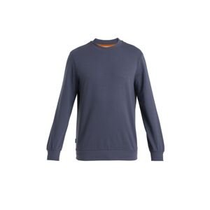 ICEBREAKER Mens Central II LS Sweatshirt, Graphite (vzorek) velikost: M