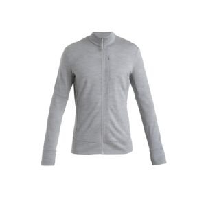 ICEBREAKER Mens Merino 260 Quantum IV LS Zip, Metro Heather (vzorek) velikost: M